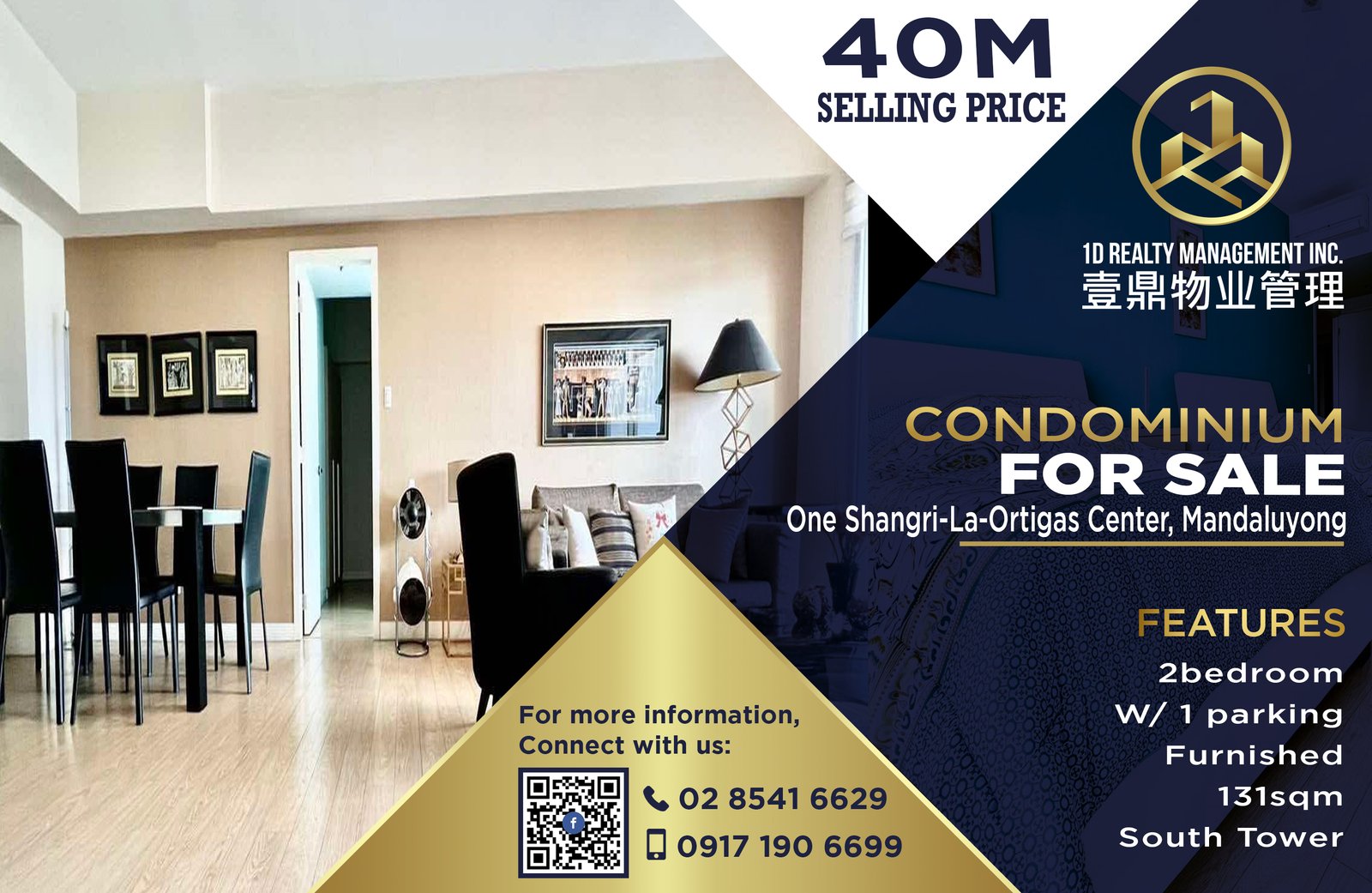 For Sale: 📍ONE SHANGRI-LA - Ortigas Center, Mandaluyong City